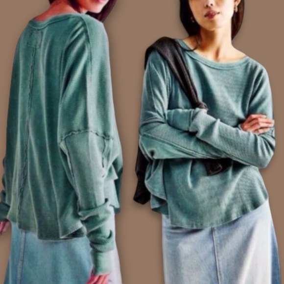 Free People Microphone Drop Thermal - Picture 2 of 4